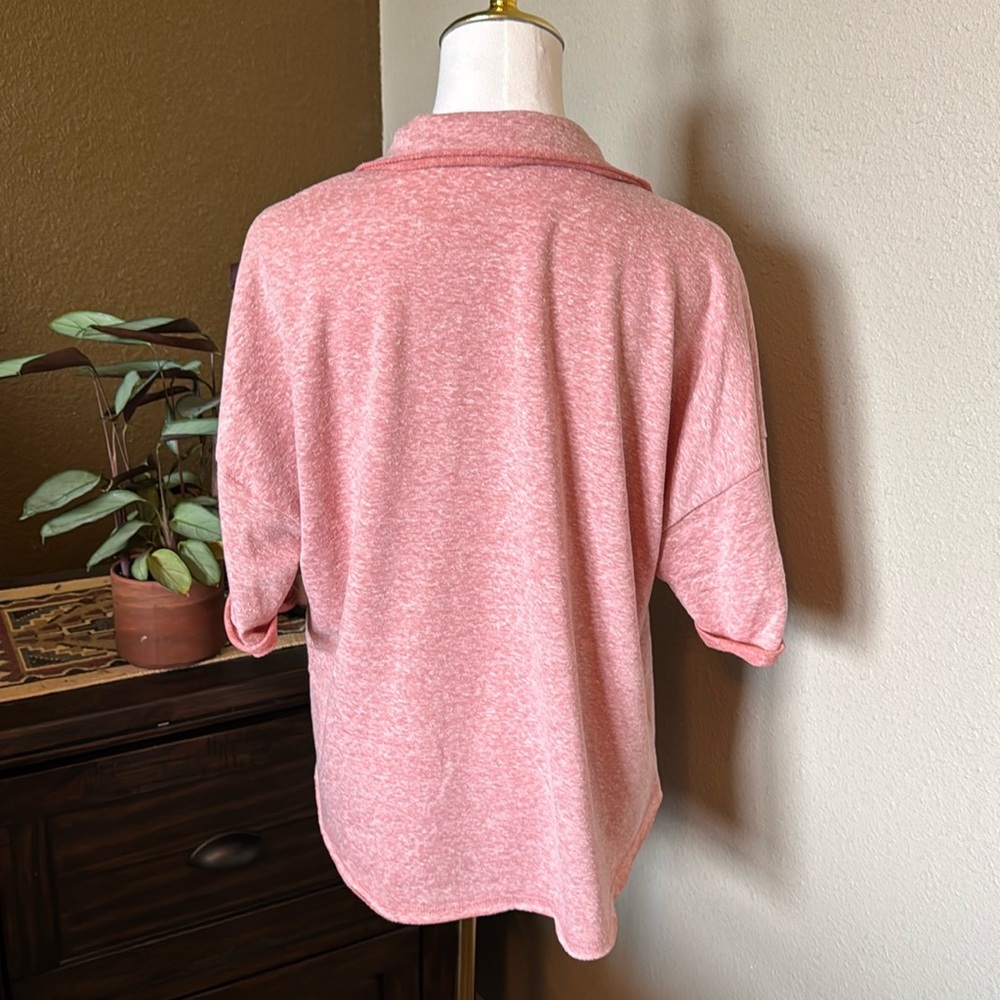 Pink Button-Up Shirt - Picture 2 of 7